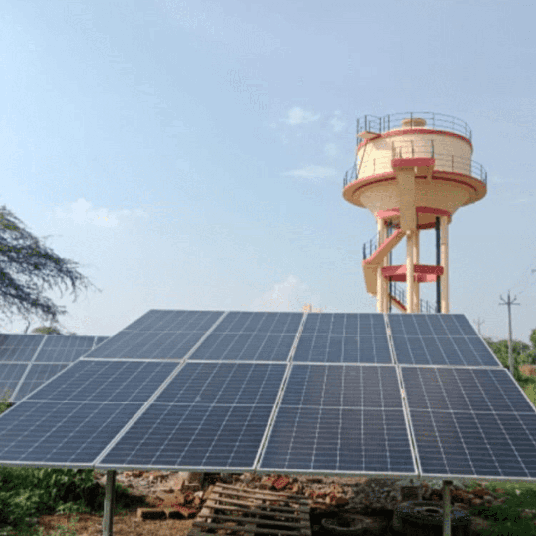 Solar Water Supply Project - Shiva Enterprises