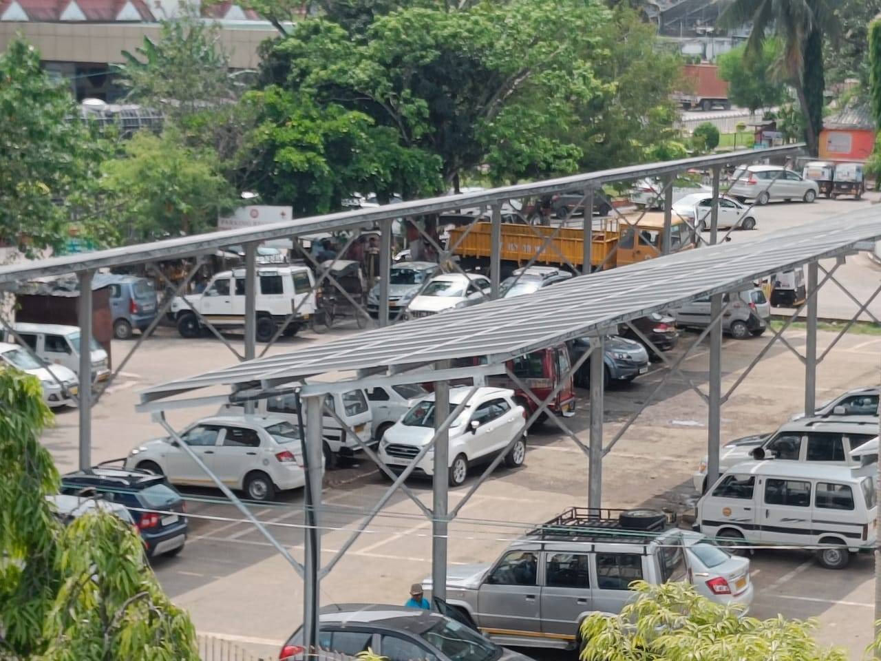 Solar Carport Project - Shiva Enterprises